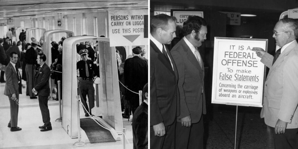 Vintage photos show what airport security was like before 9/11