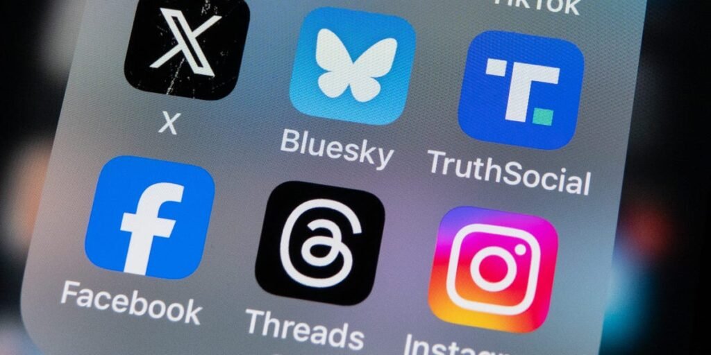 Bluesky versus Threads: A new survey shows a deep political divide between social media’s newest rivals