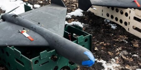 Ukraine’s Azov fighters have a new homemade Shahed-like drone they say makes it easier to hunt Russian targets