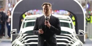 Elon Musk Drops Tentative Launch Date for Tesla Robotaxis