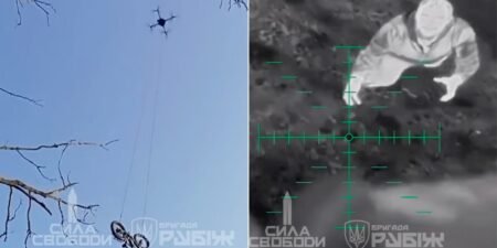 FPV Drones Used to Deliver Vehicle on Battlefield, Ukrainian Unit Says