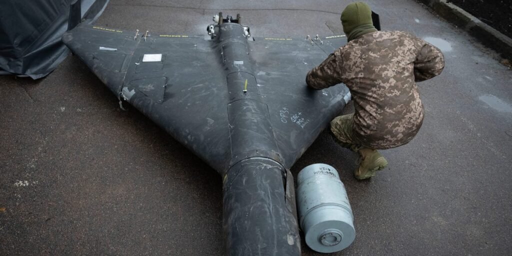 Ukraine Says Its Drones Struck Russian Factory Making Shahed Warheads