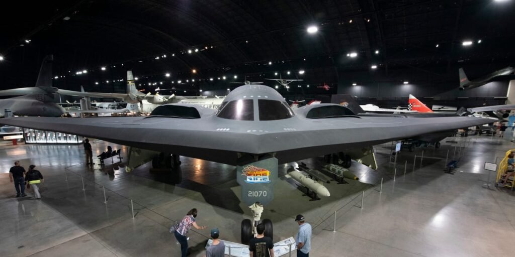 Only B-2 Stealth Bomber on Display in the World at US Air Force Museum