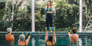 I Tried a Water Aerobics Class for Older People at 39 and Made Friends