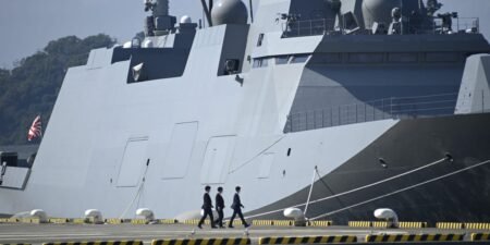 Japan’s Warship Wins Over Buyer in Big Move for Its New War Industry