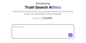 Trump’s Truth Social Tests AI Search Tool Powered by Perplexity