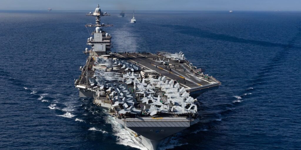 Hegseth Diverts Navy Carrier Strike Group to Caribbean Drug War