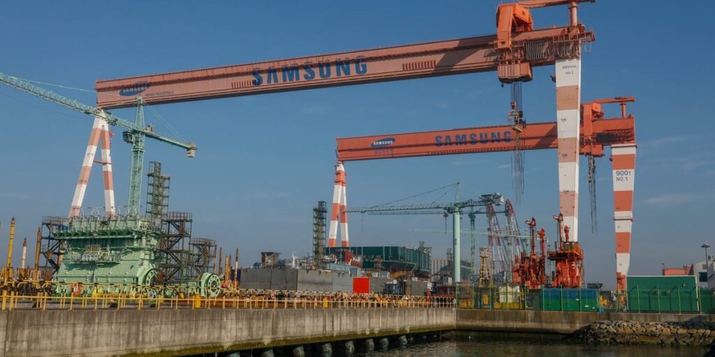 White House Says South Korean Shipbuilders Will Invest Billions Into US Industry