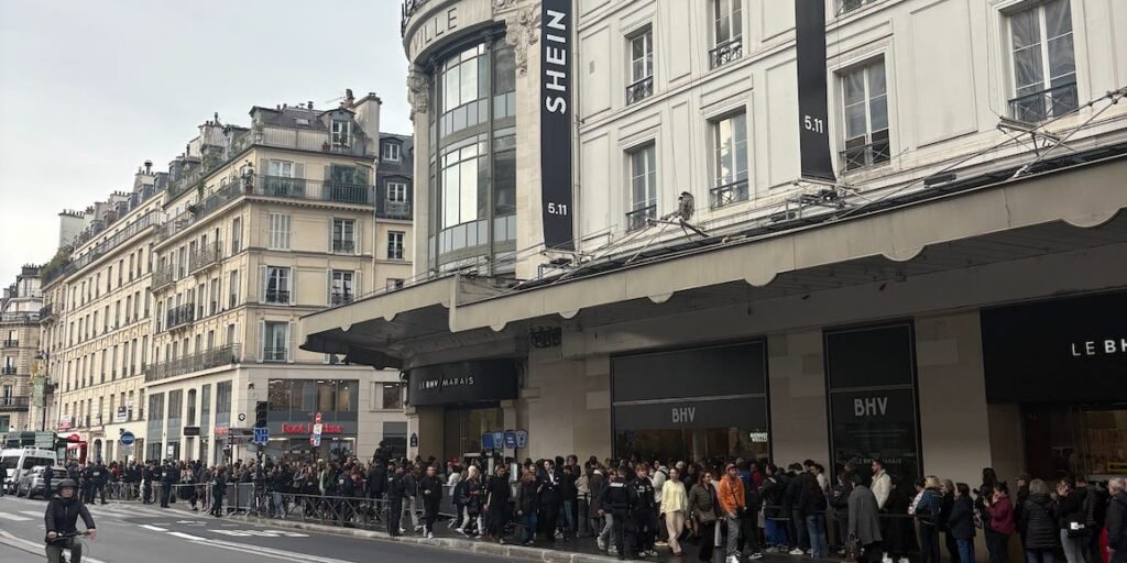 I Visited Fast-Fashion Giant Shein’s New Paris Store on Opening Day