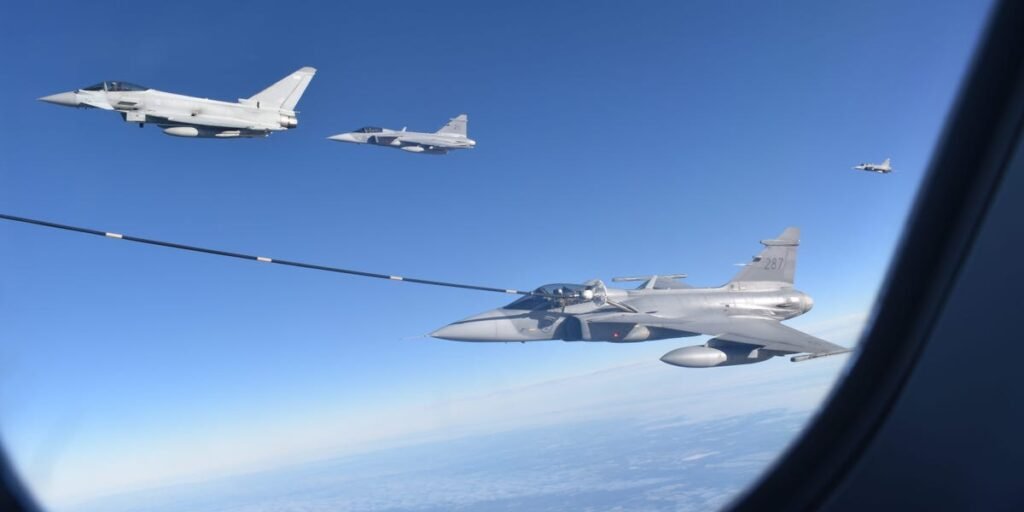 Inside High-Speed Missions Fueling Western Jets on Russia’s Doorstep