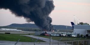 UPS Plane Crashes Near the Louisville Airport, Killing 4