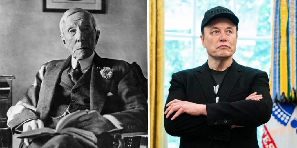 28 Richest Americans in History: Elon Musk, John D. Rockefeller
