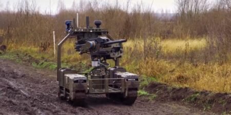 Ukraine Approves Ground Robot With Key Grenade Launchers: Maker Says