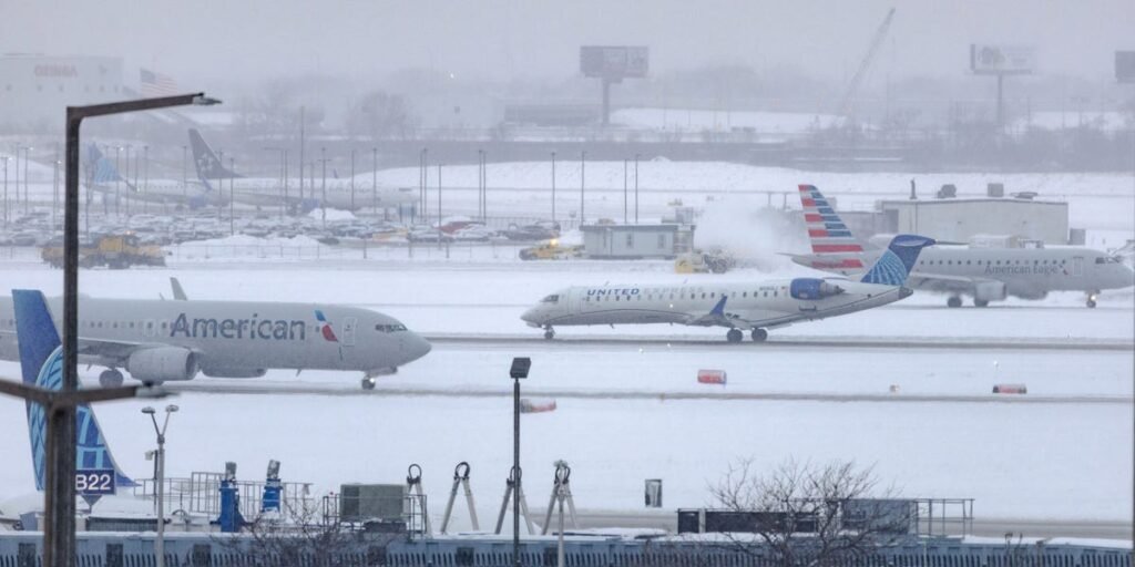 Winter Storm ‘Misery Map’: Airports See Mass Flight Delays, Cancellations