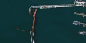 Images Show Russia Fortified Port Before Ukrainian Drone Attacked Sub