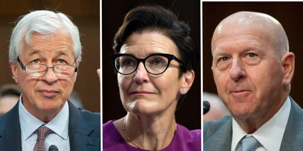 What Bank CEOs Are Saying AI Will Do to Their Head Counts