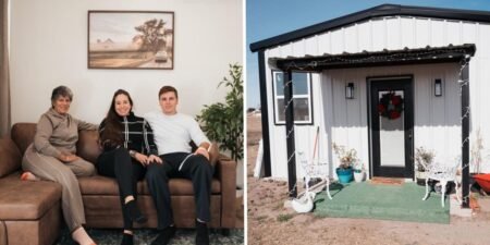 A Woman and Her Husband Built Her Mom a Tiny Home on Their Property
