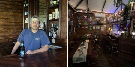 A Man Spent ,000 Turning Part of His Backyard Into a Personal Pub