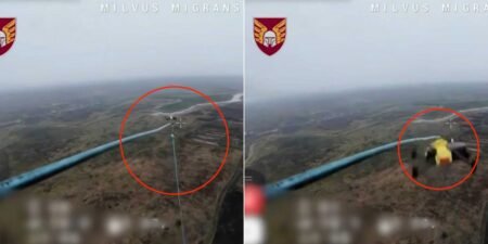 New Ukrainian Way of Catching Drones Looks Like a Flying Fishing Rod New Ukrainian Way of Catching Drones Looks Like a Flying Fishing Rod