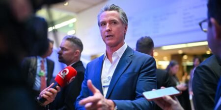Gavin Newsom at Davos: It’s ‘the Rule of Don’ in the US