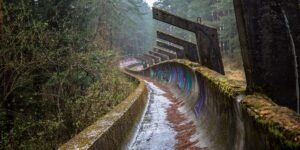 26 photos show how some Olympic venues are left abandoned after the games end