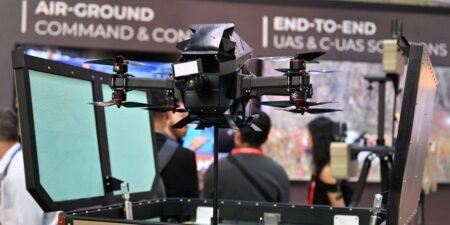 Lasers, jammer guns, and mobile turrets at Asia’s biggest aviation event show how the counter-drone craze is taking hold