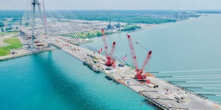 Trump threatens to block the opening of a bridge between Ontario and Michigan in ongoing spat with Canada