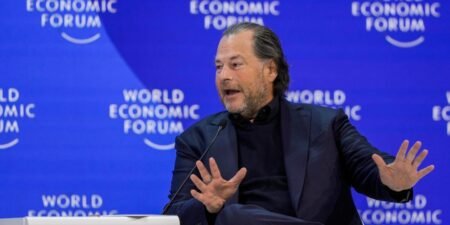 Salesforce CEO Marc Benioff joked about ICE at an event, and employees are up in arms