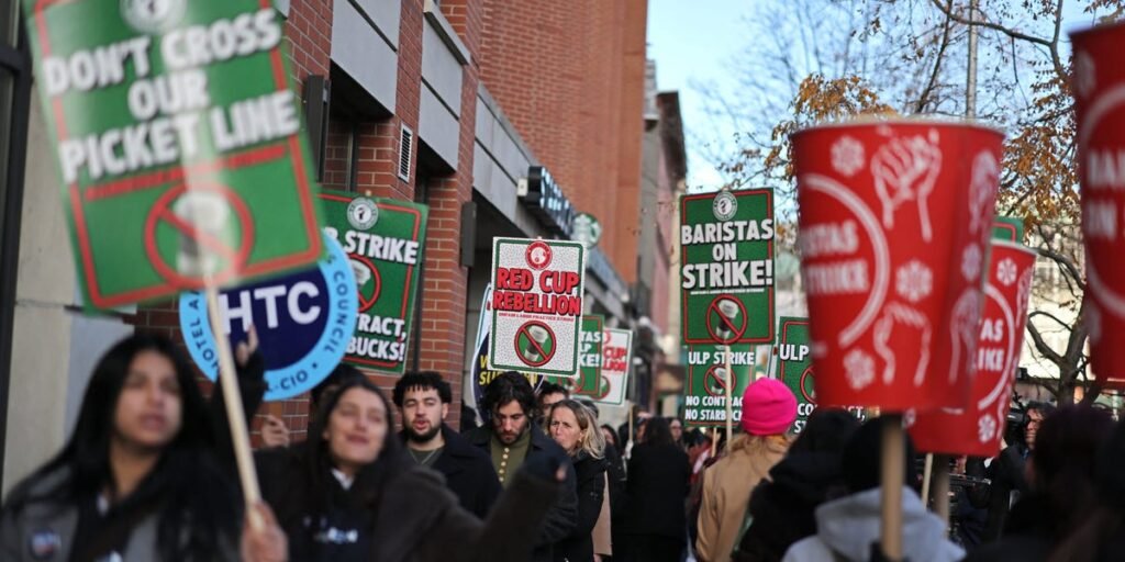 Starbucks investor group gears up for board fight over backsliding labor relations Starbucks investor group gears up for board fight over backsliding labor relations