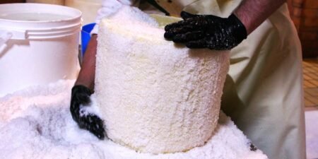 How Real Pecorino Romano Cheese Is Made in Lazio, Italy