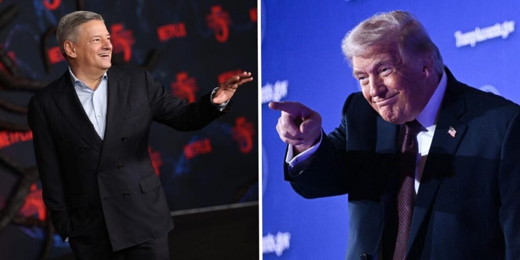 Netflix’s co-CEO says Trump has one big question about the Warner Bros. sale