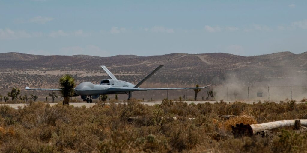 A US Air Force F-22 Raptor just showed off how it might work with a loyal wingman-type drone in a future air war A US Air Force F-22 Raptor just showed off how it might work with a loyal wingman-type drone in a future air war