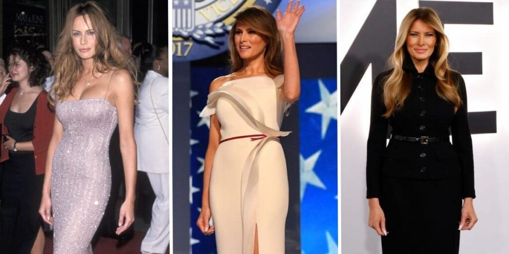 How Melania Trump’s style has evolved, from her modeling days to first lady life