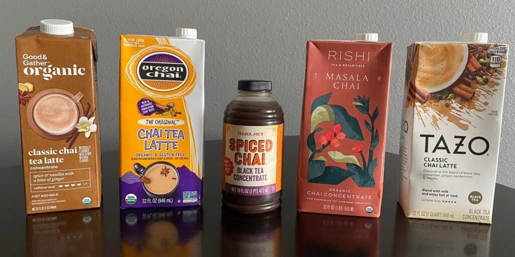 I compared 5 brands of chai concentrate — and there are 2 worth keeping in your fridge at all times I compared 5 brands of chai concentrate — and there are 2 worth keeping in your fridge at all times