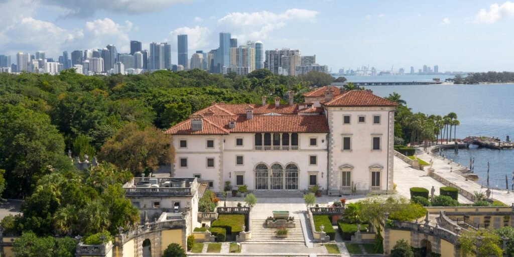 Look inside Vizcaya, Miami’s 45,000-square-foot Gilded Age mansion that now counts Ken Griffin as a neighbor