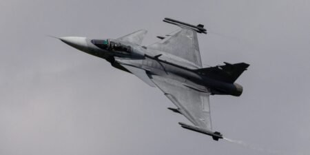 Saab is looking to arm its Gripen fighter jets with a proven drone-killing rocket after studying the Ukraine war