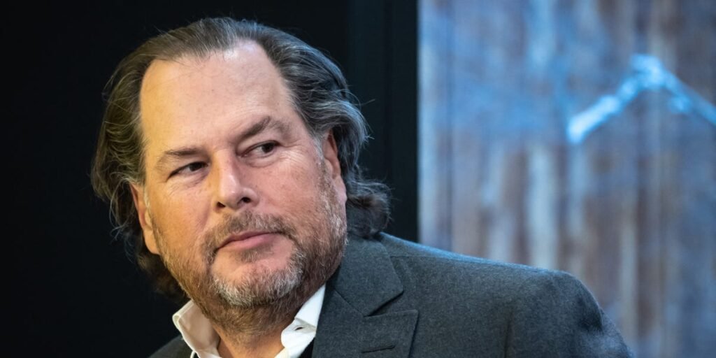 Salesforce CEO Marc Benioff’s ICE joke was delivered at a difficult time for his company Salesforce CEO Marc Benioff’s ICE joke was delivered at a difficult time for his company