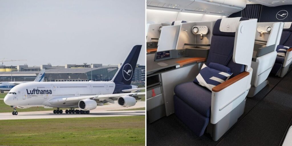 See the new business class keeping Lufthansa’s Airbus A380 competitive as deliveries of new next-generation jets slip