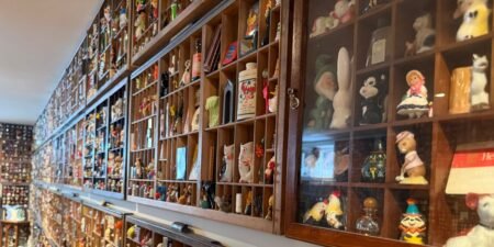 My mom has been collecting miniatures for 50 years. They have taken over our 1000-square-foot basement.