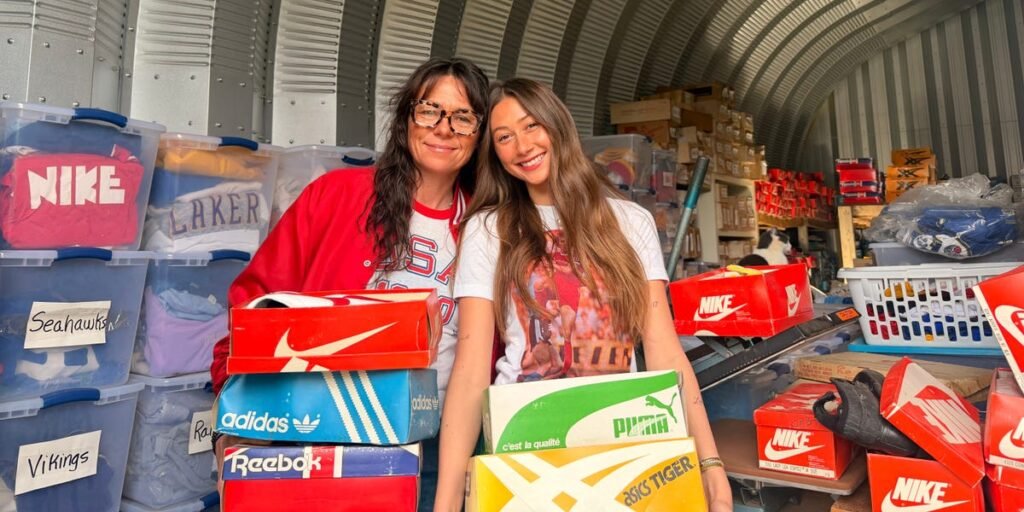 I inherited a storage unit from a family friend. It was full of vintage clothes, which I now sell online. I inherited a storage unit from a family friend. It was full of vintage clothes, which I now sell online.