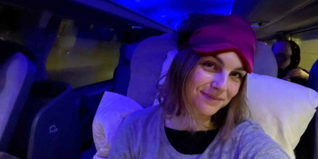 I took a 5 lie-flat overnight bus across Europe instead of the train. It was slower — but I slept better.