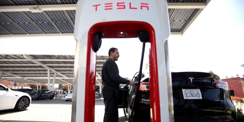 EV owners are taking a victory lap as gas prices skyrocket: ‘I had no idea, I drive a Tesla’