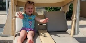 Being self-employed means working during vacations. Being a single mom means I have to do it with my toddler around.