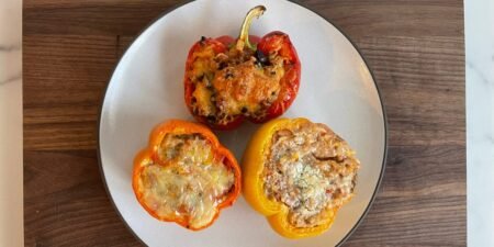 I tried stuffed-pepper recipes from Ree Drummond, Giada De Laurentiis, and Alex Guarnaschelli, and the best was very filling
