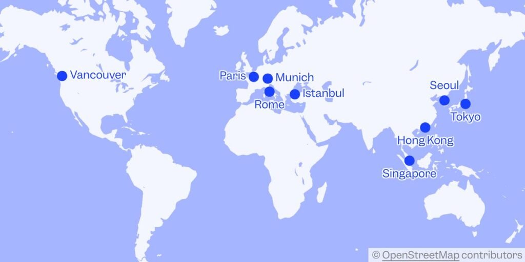 These are the world’s best airports as rated by travelers. Asia dominates, but the US is nowhere to be seen.