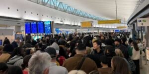 Travelers describe airport chaos as unpaid TSA agents stop showing up: ‘The line is coming from all directions’