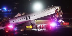 NTSB head says she had to ‘beg’ to get an Air Canada crash investigator through an hourslong TSA line in Houston