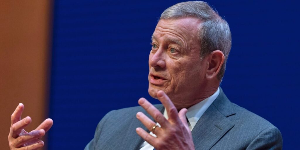 Chief Justice John Roberts says in the age of AI ‘it’s going to be really tough for young lawyers’