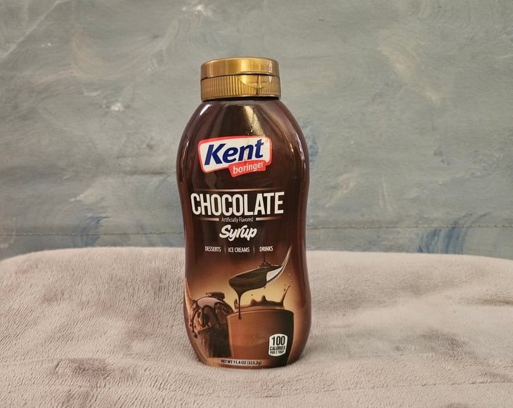 Chocolate syrup from Dollar Tree