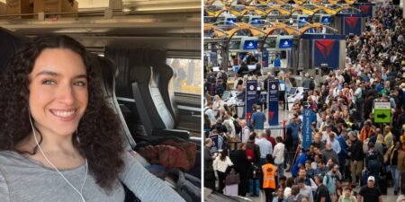I canceled my flight and paid 0 for a 20-hour Amtrak ride to avoid TSA airport chaos. It was better than flying.